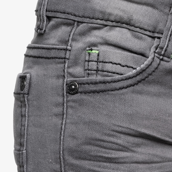 Unsigned jongens denim short grijs