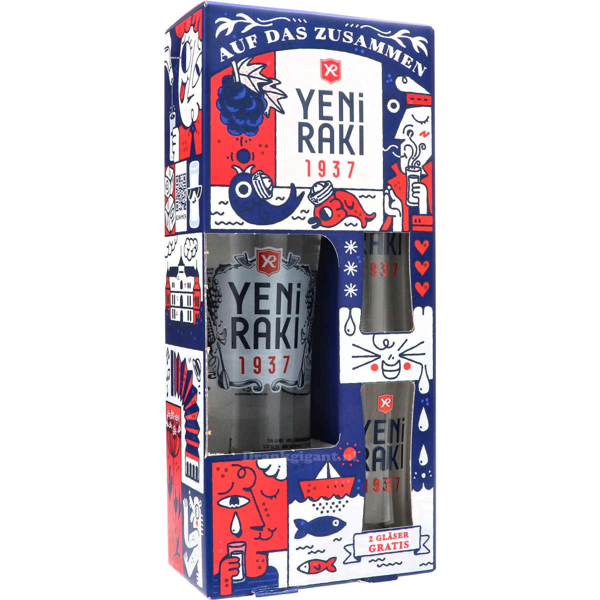 Yeni Raki Geschenkpakket 70 cl