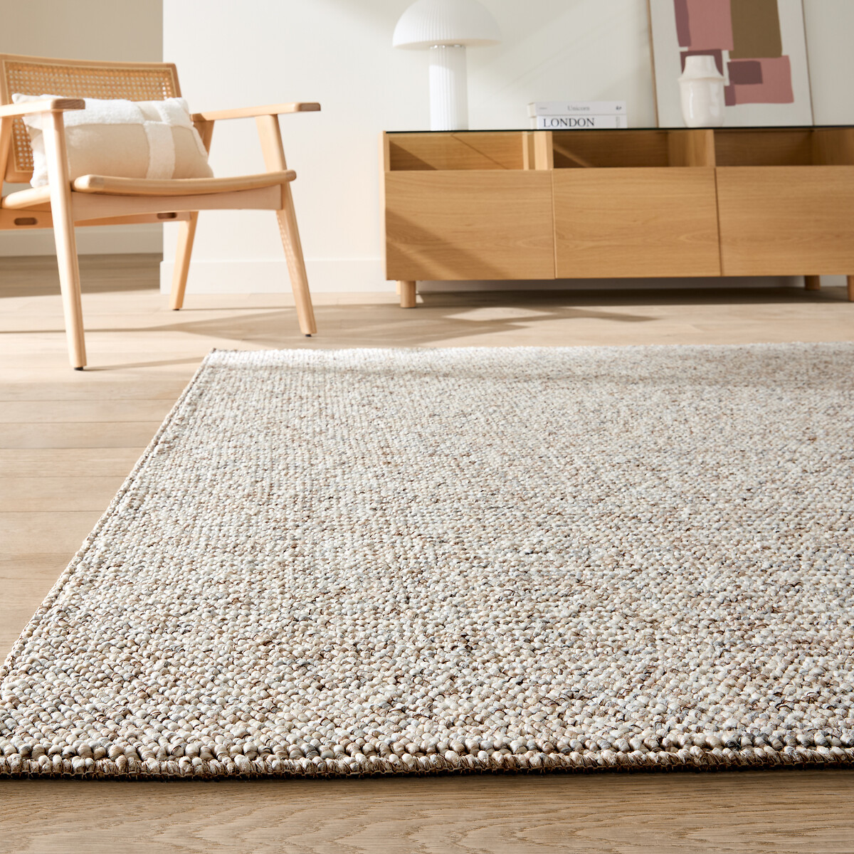 LA REDOUTE INTERIEURS<br>Tapete com efeito bouclé, Mako