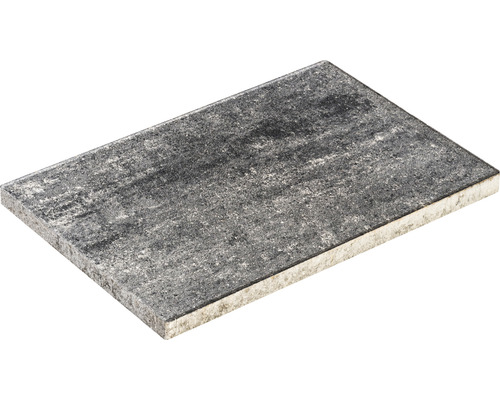 Betonnen terrastegel iStone Pure wit-zwart 60 x 40 x 4 cm