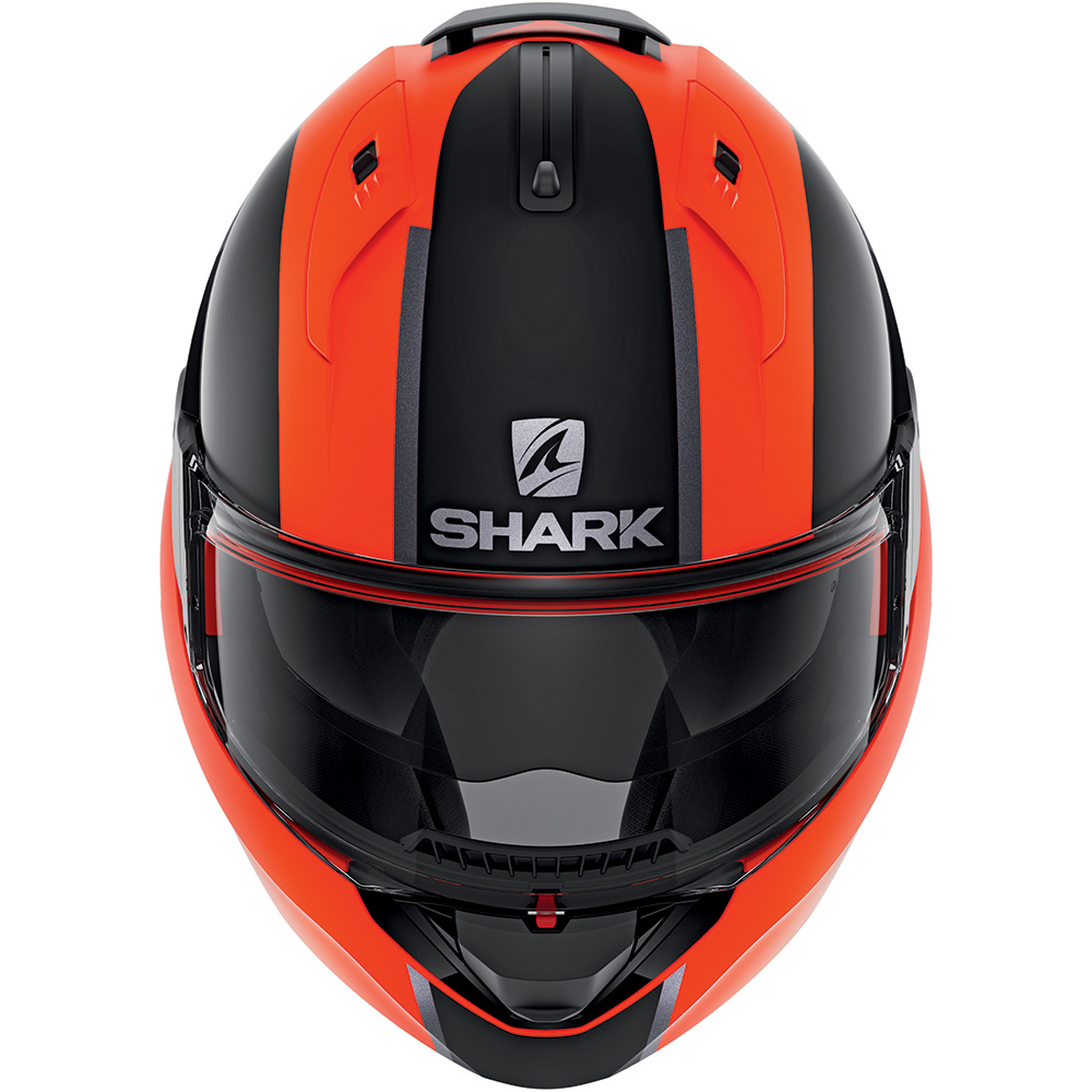 Shark - Casque Evo-ES Endless Orange Mat / Noir / Gris