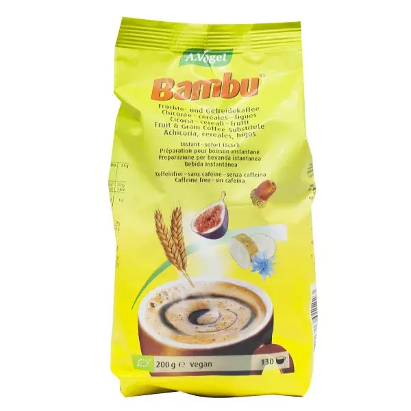 Refil de Cereal Instantâneo de Bambu e Chicória A.Vogel 200g
