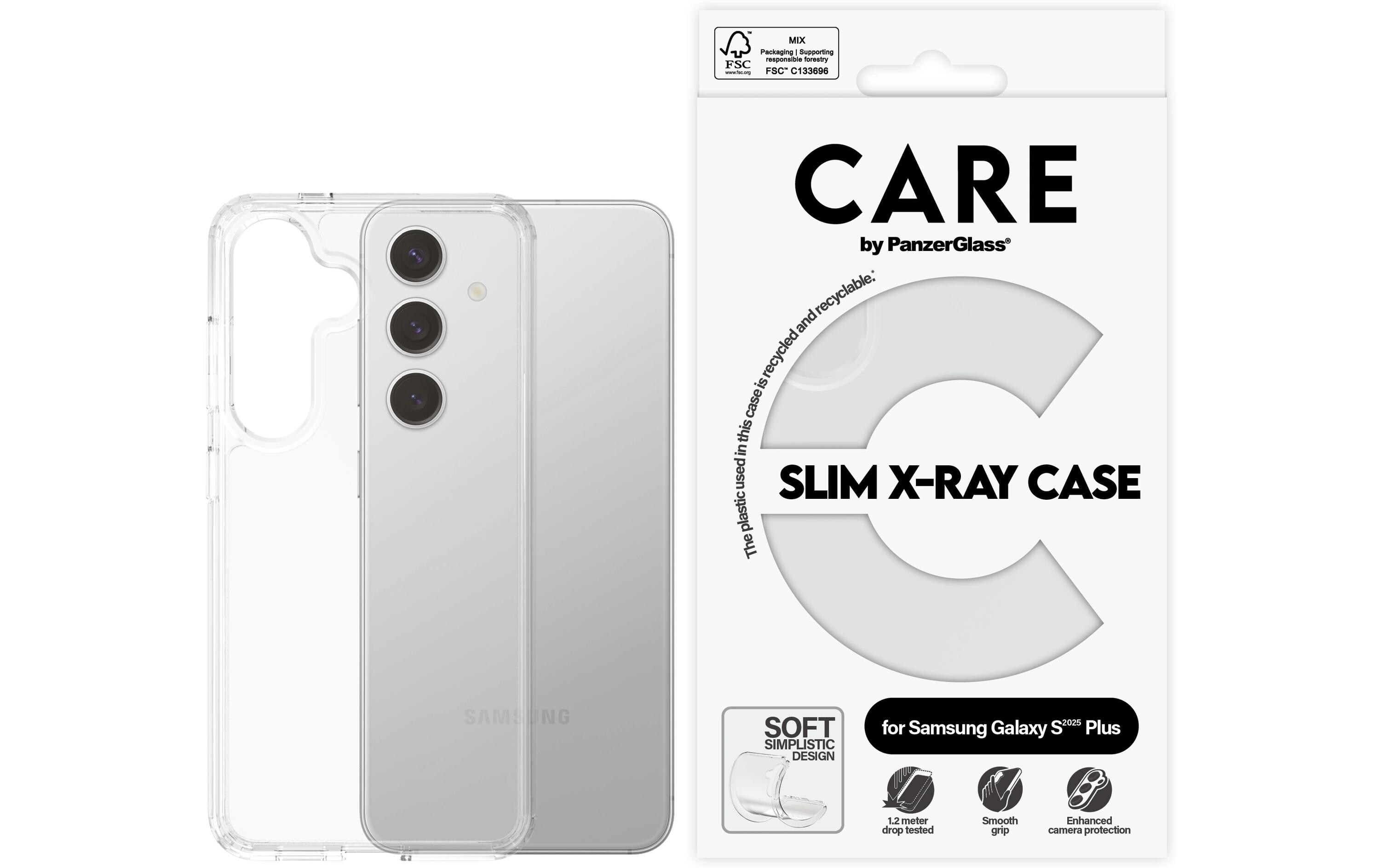 Back Cover Fashion X-Ray Galaxy S25+ TransparentSchutzhülle für das Samsung Galaxy S25+