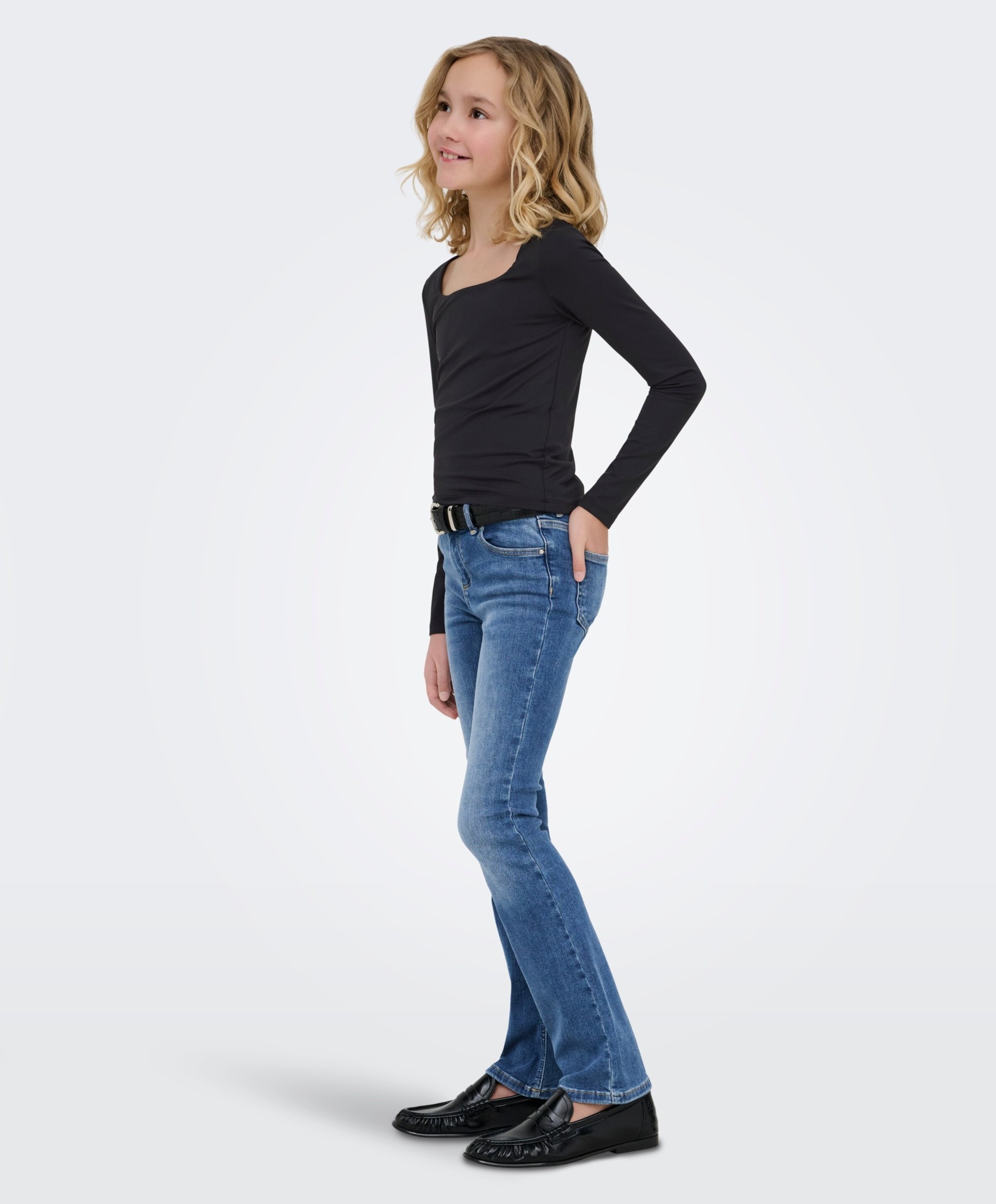 Only KOGBLUSH FLARED DNM REA1319 NOOS meisjes jeans blauw