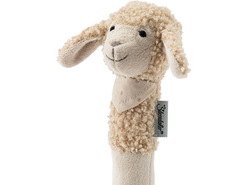 Sterntaler Greifling Schaf Flocke Quietsche aus weichen Stoffen