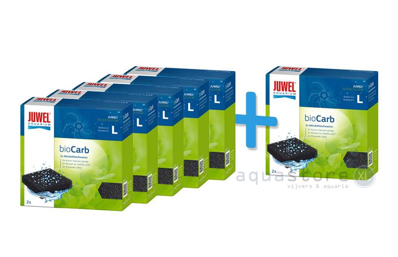 Juwel Carbon Sponge, BioCarb 6.0 (5 1 gratis)