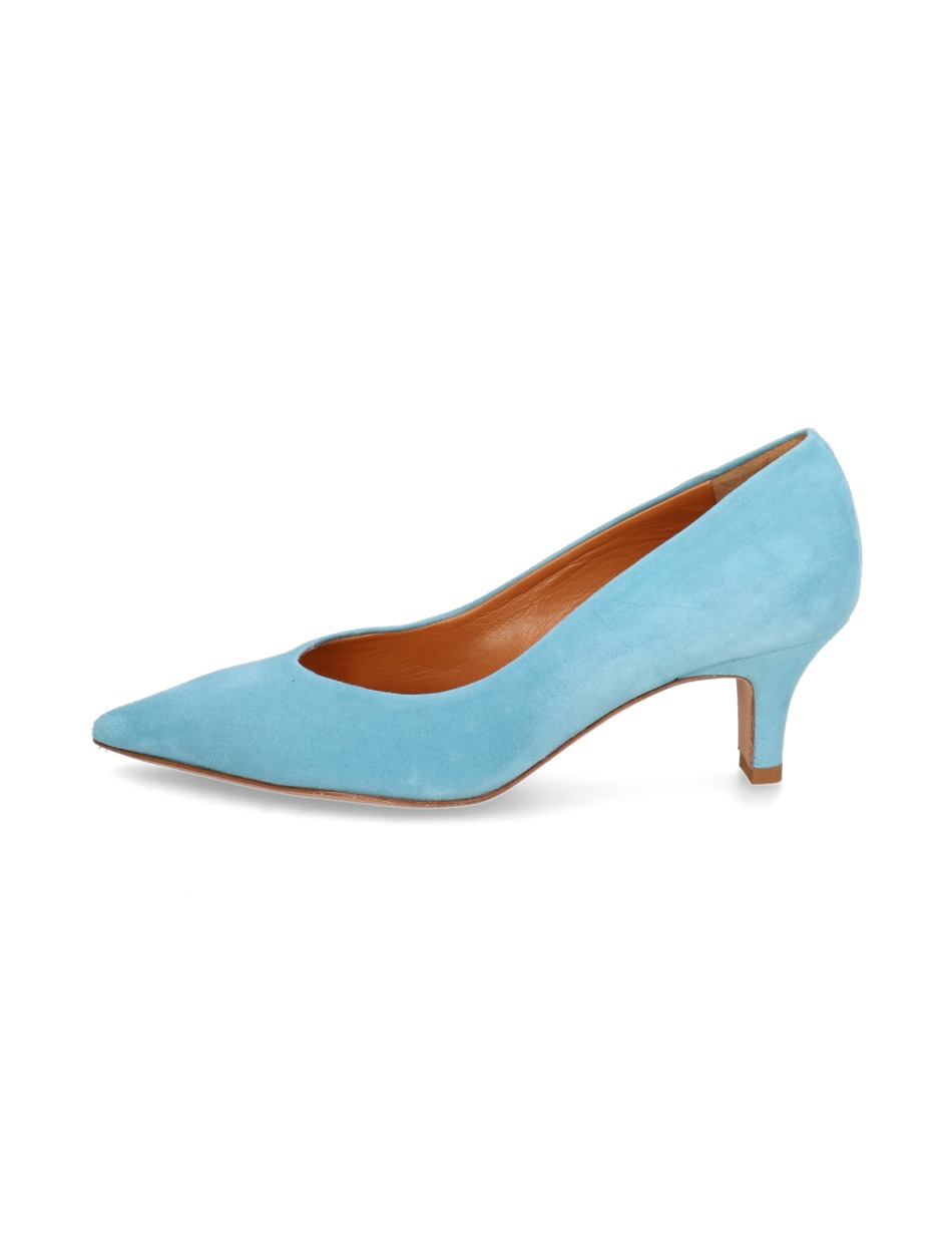 Veloursleder Pumps