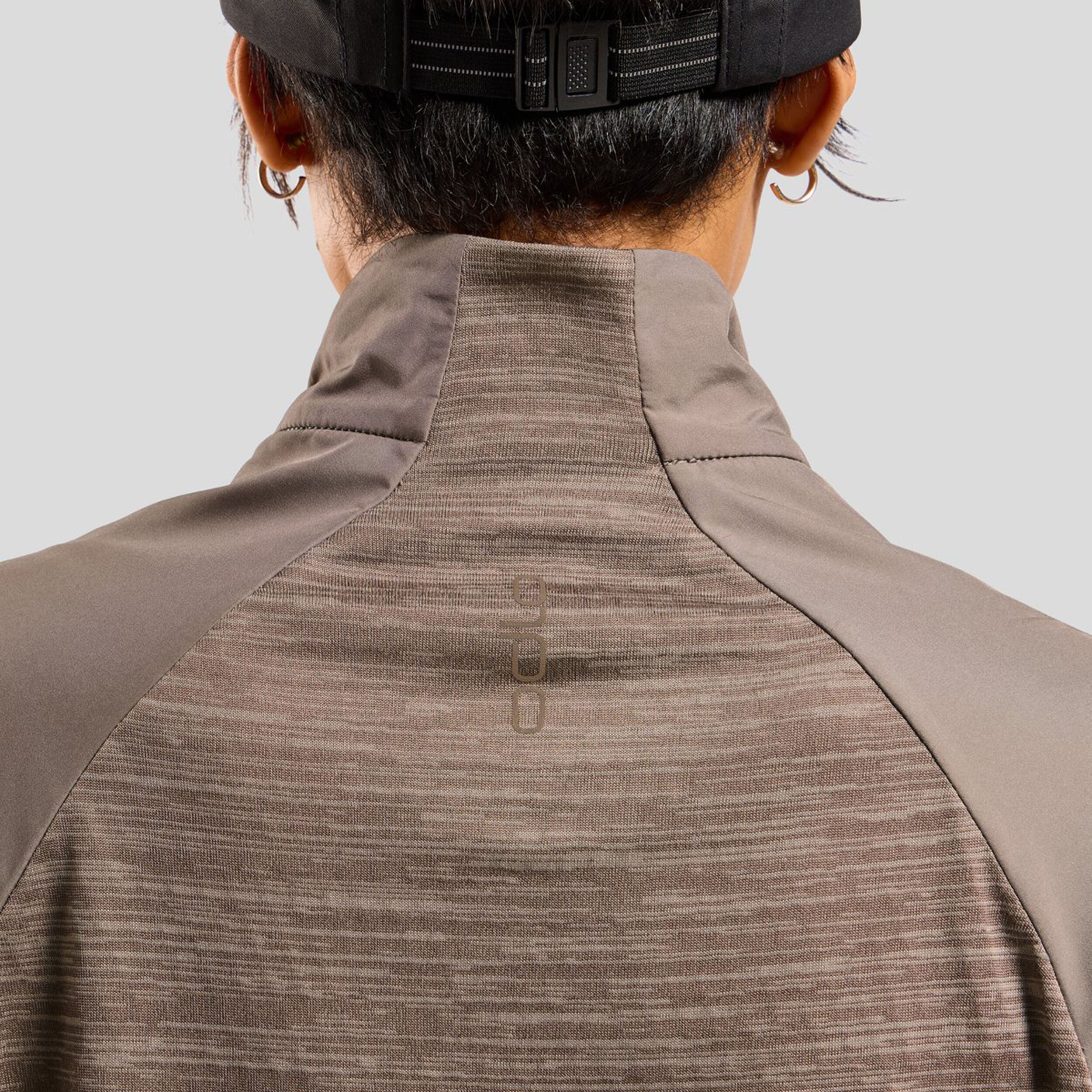 Odlo Essential Insulator Hybrid Veste Running Femmes - Gris