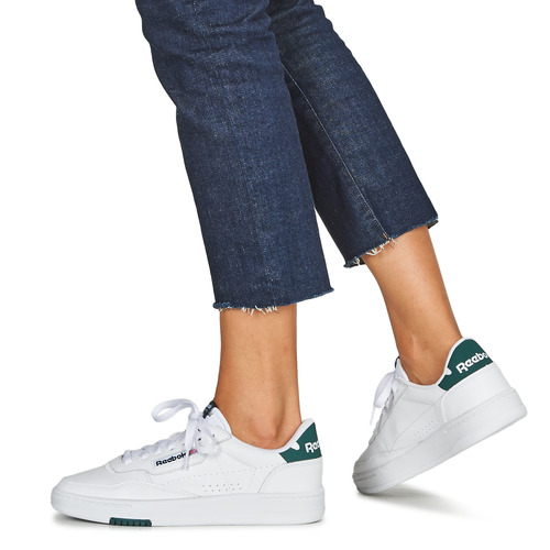 Reebok Classic - COURT PEAK - Blanc / Vert