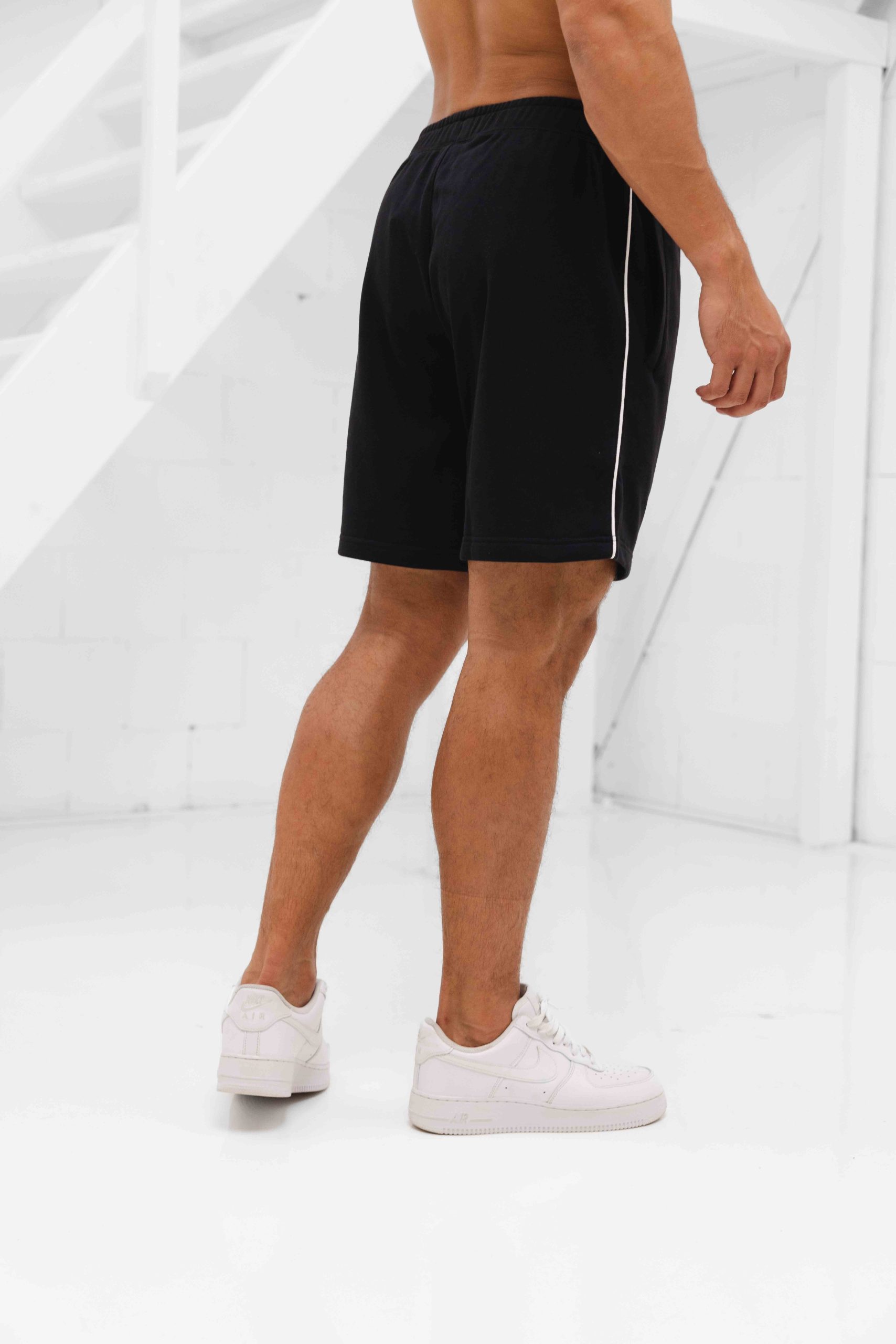 Nike NSW Club Air Korte Broek Heren Zwart