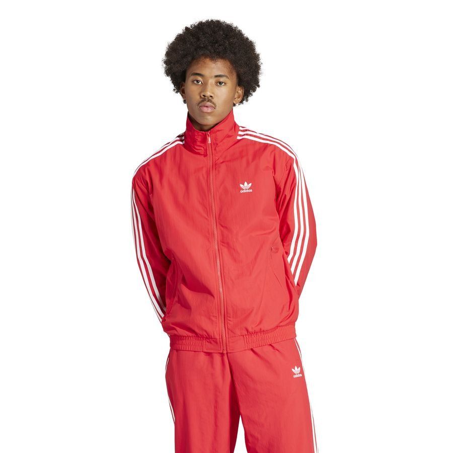 adidas Originals Haut d'Entraînement Woven Firebird - Rouge/Blanc