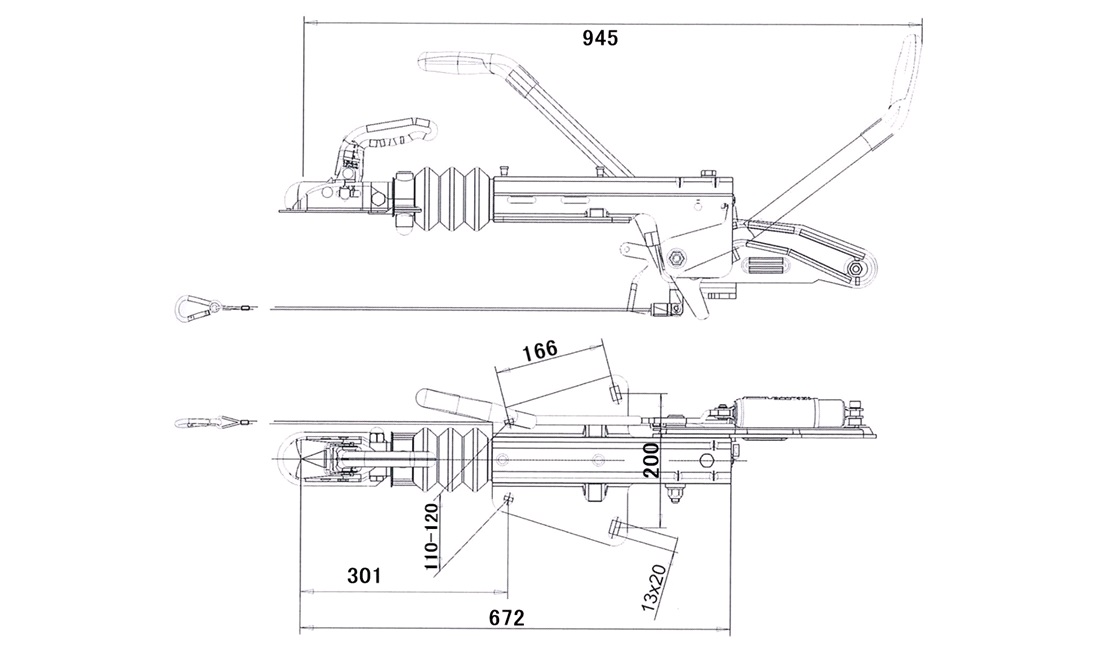 Påløbsbremse Knott KF27-B GF