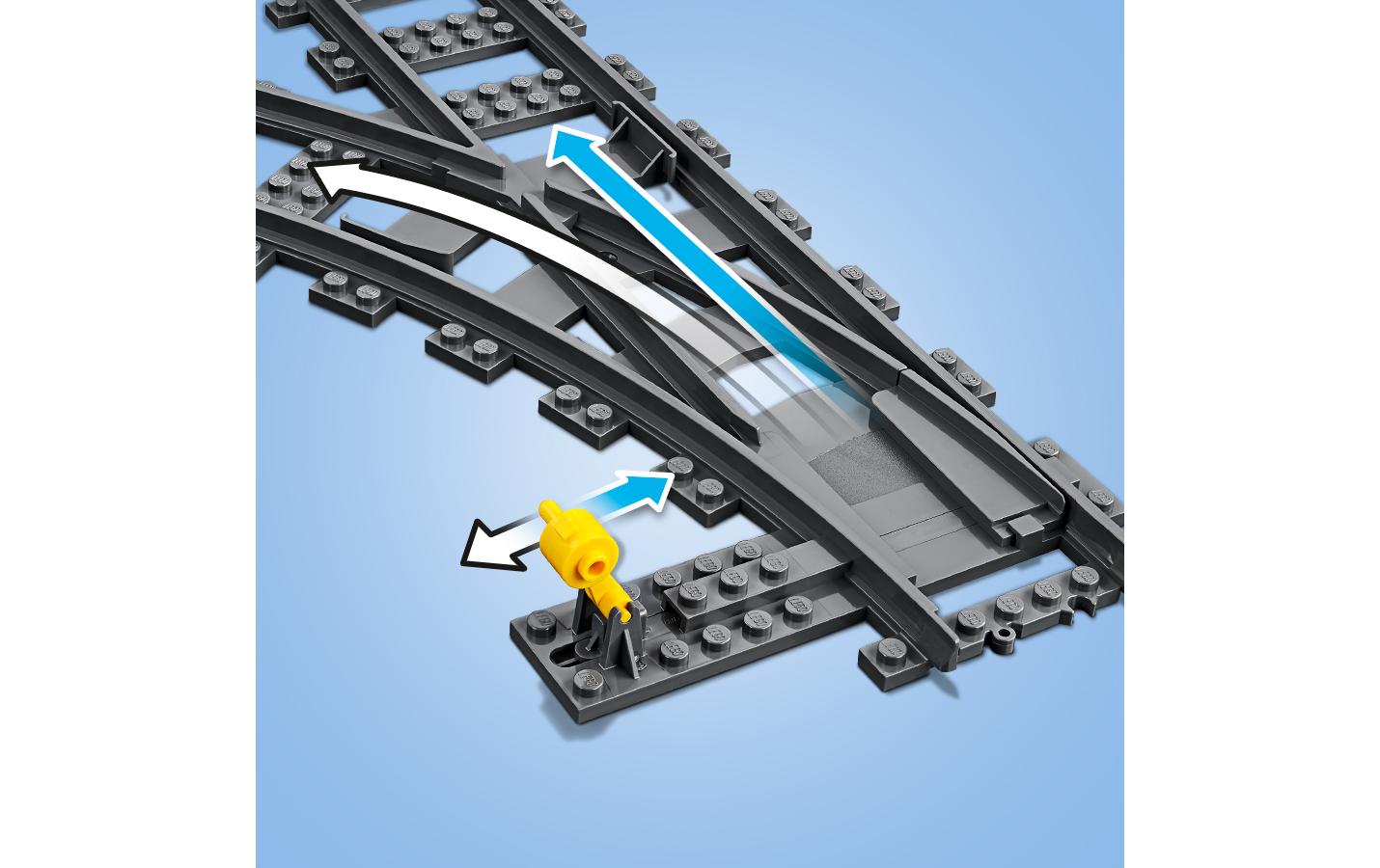 City Weichen 60238Erweiterungsset für LEGO-Eisenbahnstrecke