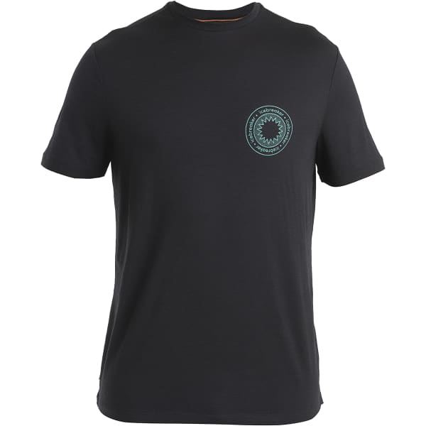 T-shirt randonnée ICEBREAKER M MERINO 150 TECH LITE III SS TEE CONNECTION BLACK