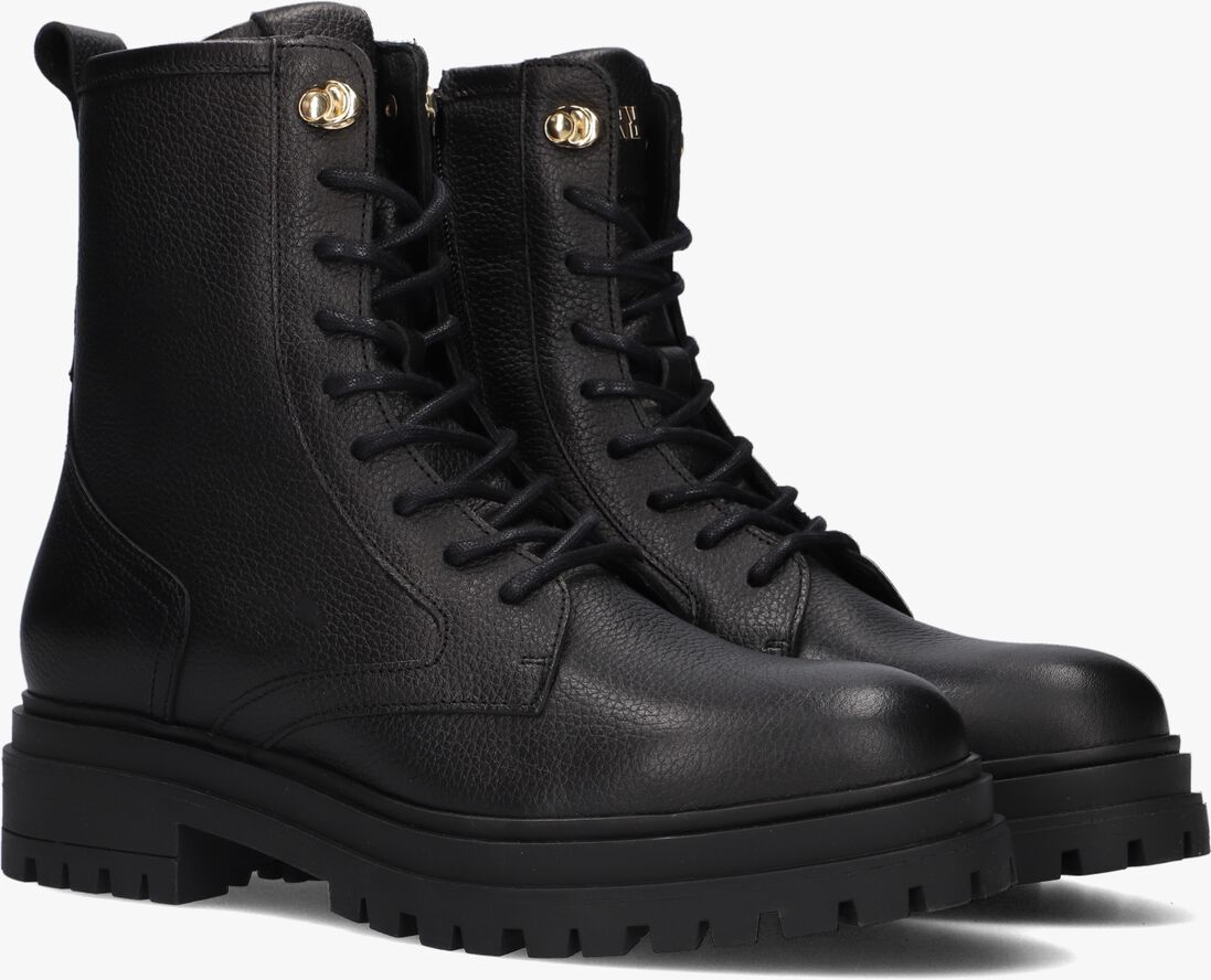 RED-RAG zwarte red-rag veterboots 74680