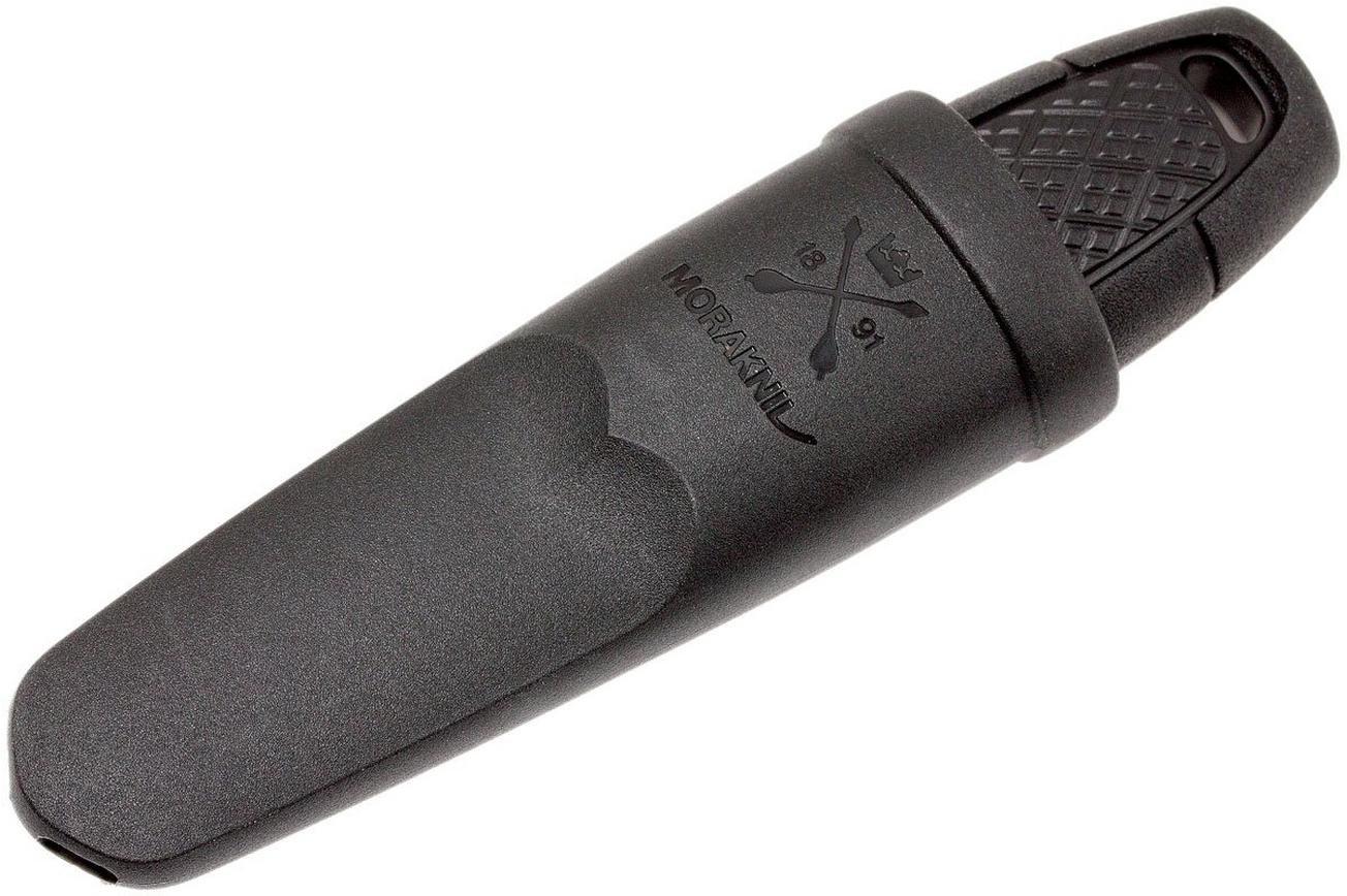 Mora Eldris Black 12629 nekmes met luxe schede en firesteel