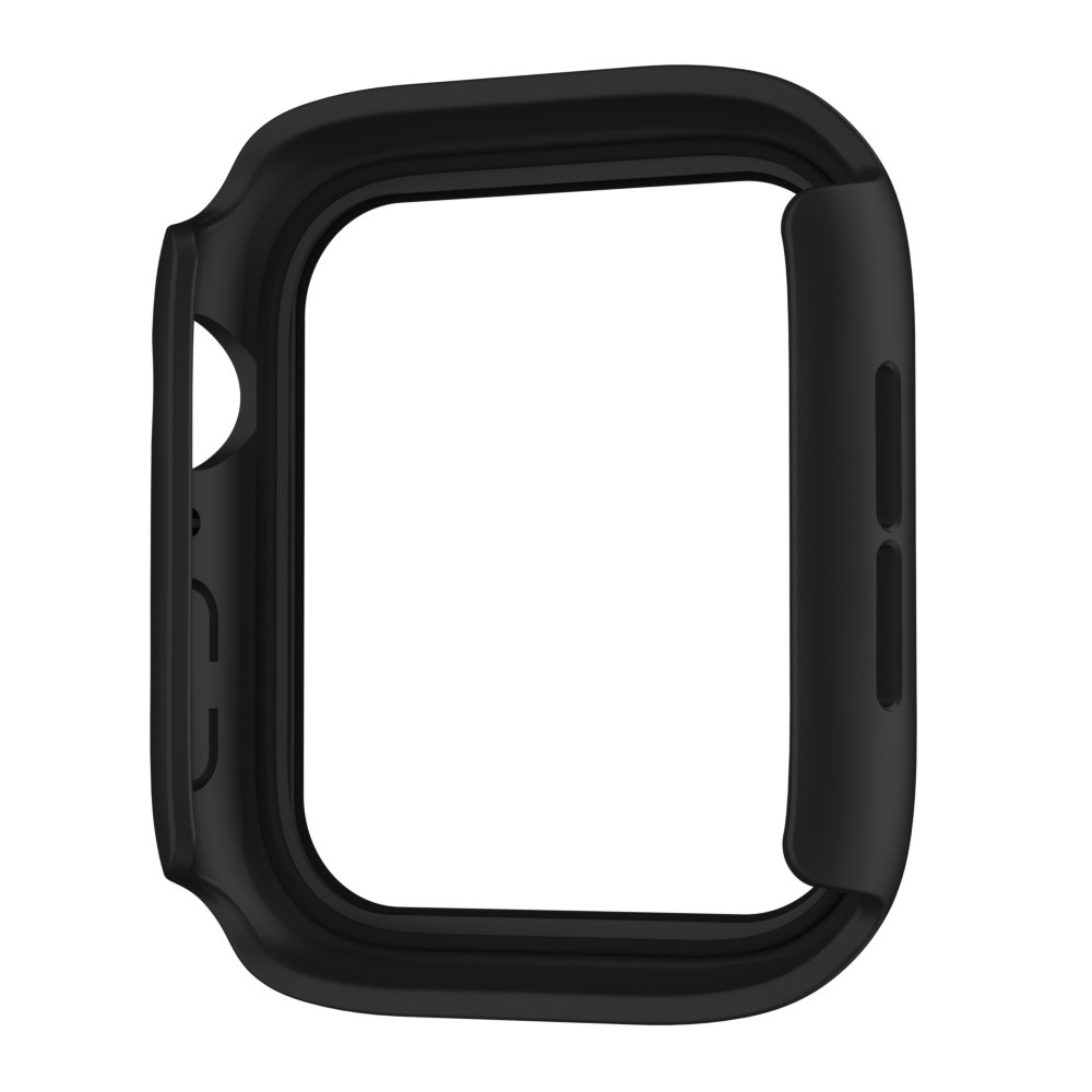 Apple Watch (41 mm) Hardcase Bumper   Display Schutzglas (IP68) - Schwarz