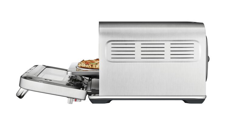 SAGE Sage The Smart oven Pizzaiolo Stål