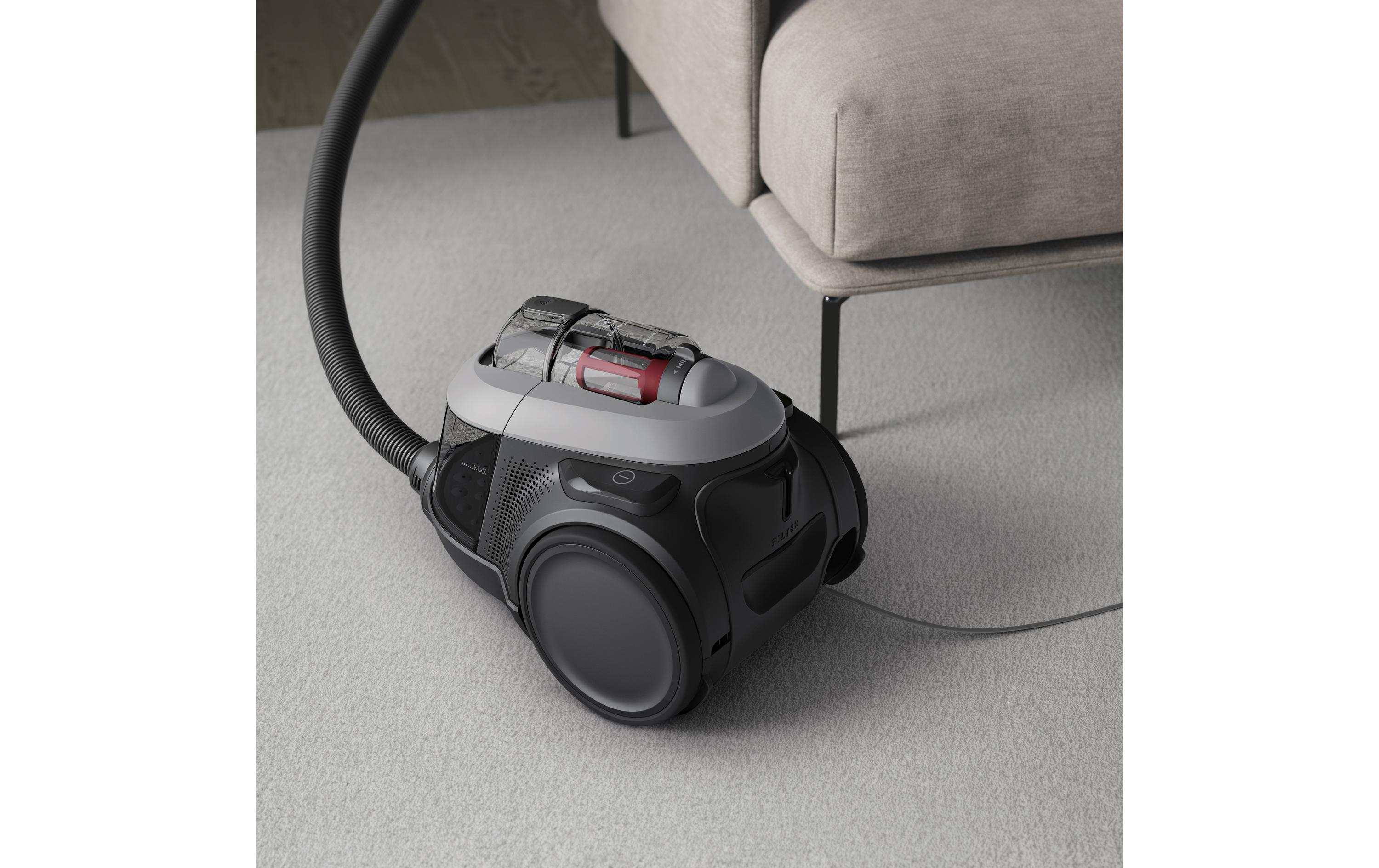 Bodenstaubsauger Clean 600 (EL61A4UG) Urban Grey<br>Leistungsstarker Staubsauger mit Zyklontechnologie