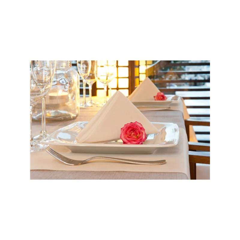 GDP - Serviette de table Like-Linen - 40x40 - Crème - x600