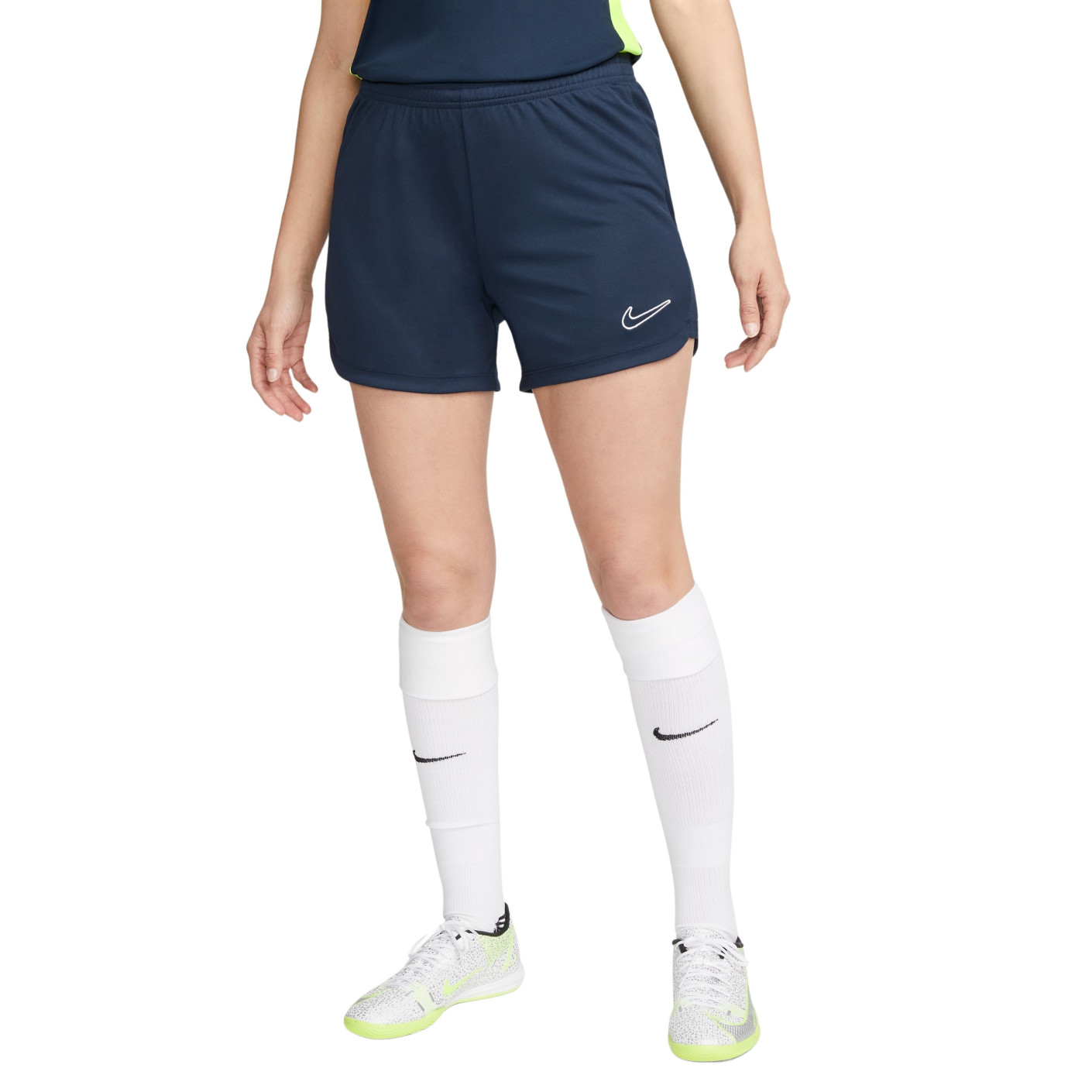 Nike Dri-FIT Academy 23 Trainingsbroekje Dames Donkerblauw Wit
