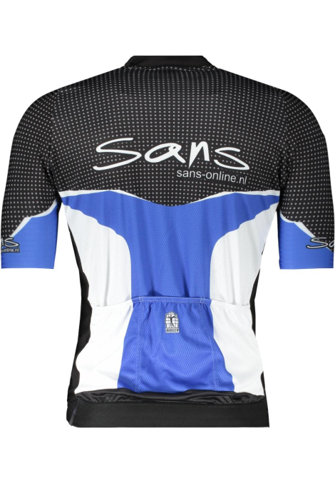 Sans blauwe heren sport jas