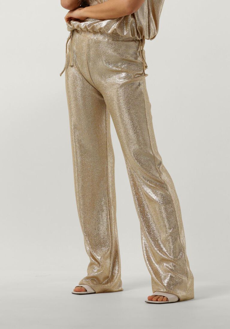 NUKUS gouden nukus wijde broek basile pants