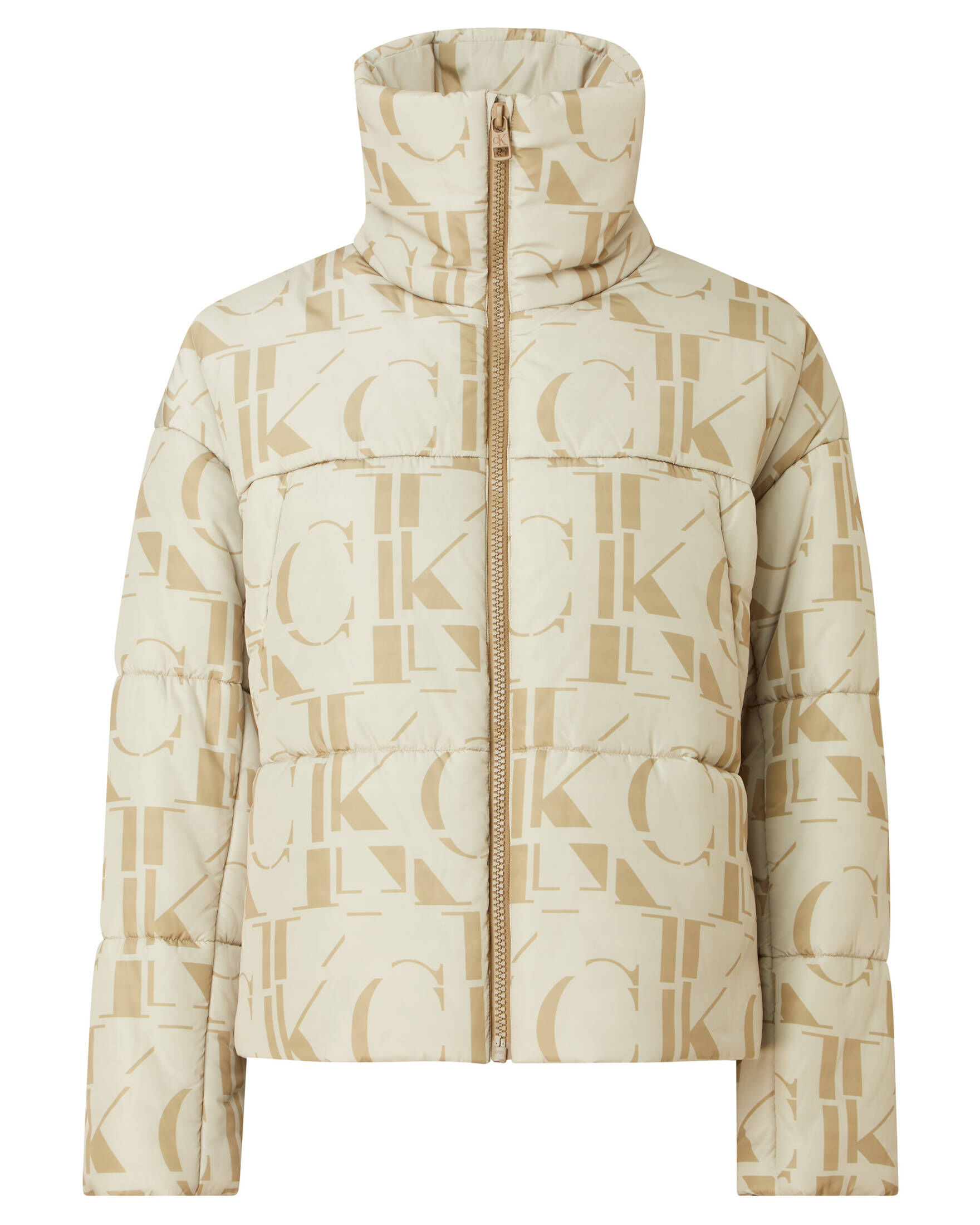 CALVIN KLEIN JEANS| Damen Steppjacke CK AOP OVERSIZED PUFFER JACKET