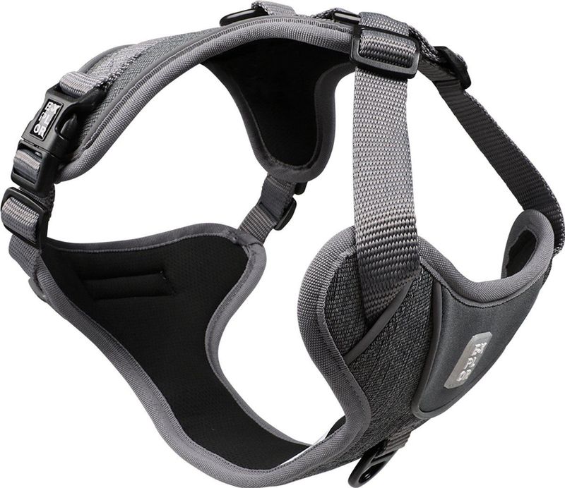 Explor - Ultimate Fit No-Pull Harnas - Zilver Reflecterend - Veiligheidsmaat