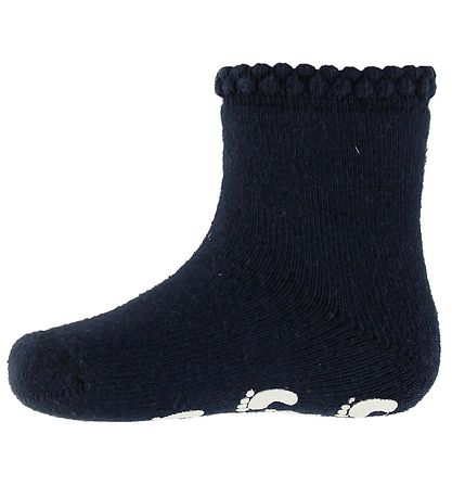 Condor Strømper m. AntiskRød - Navy