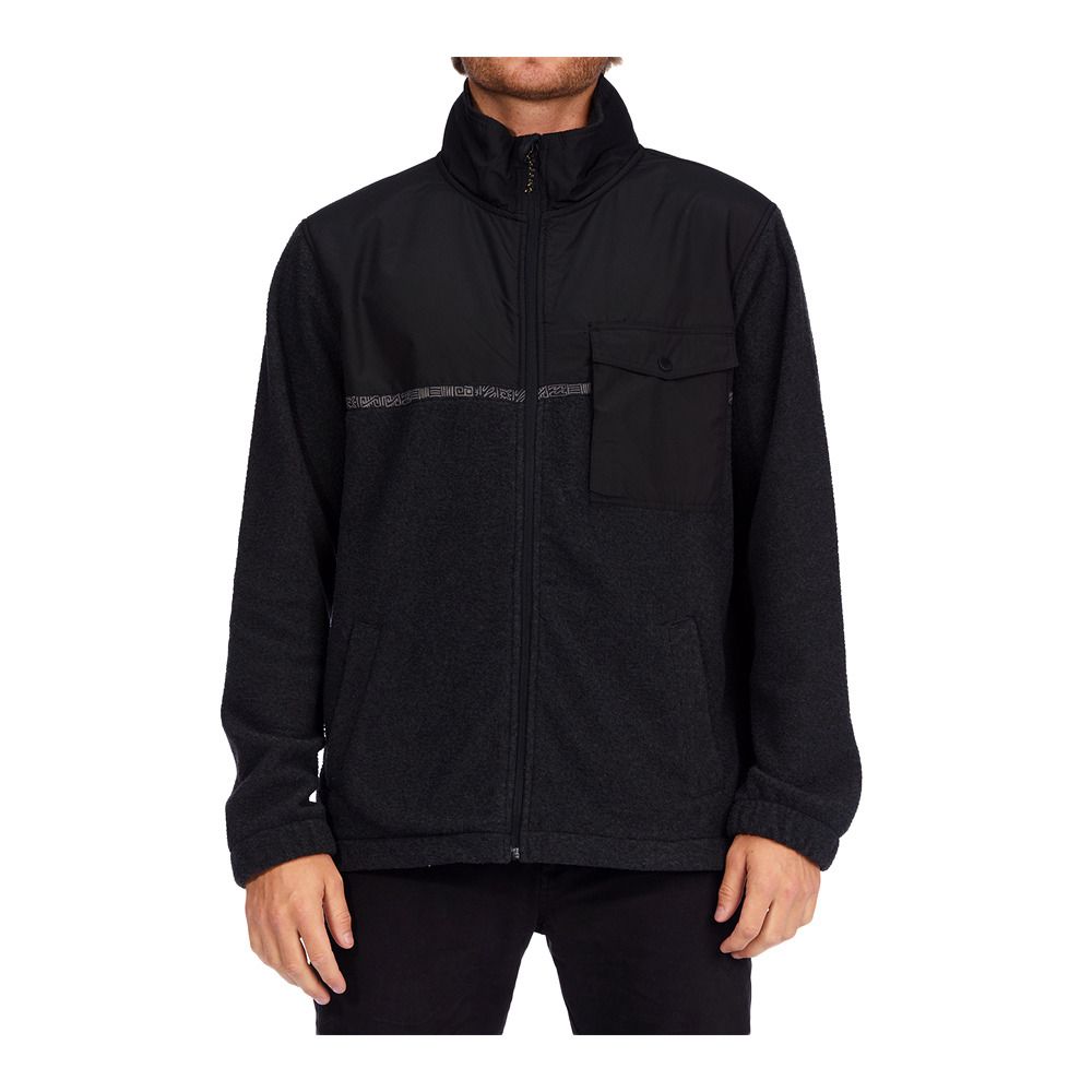 Billabong BOUNDARY TRAIL - Polaire Homme black heather