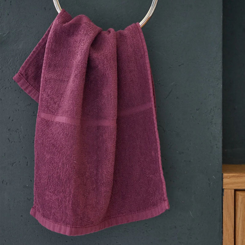 Tilda Duschtuch plum 70x140 cm