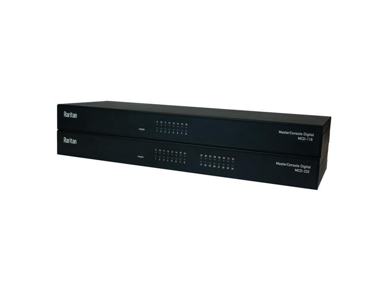 Raritan KVM Switch MCD-216 Cat 5 KVM Switch mit Analog/Digital Video und Stereo Audio