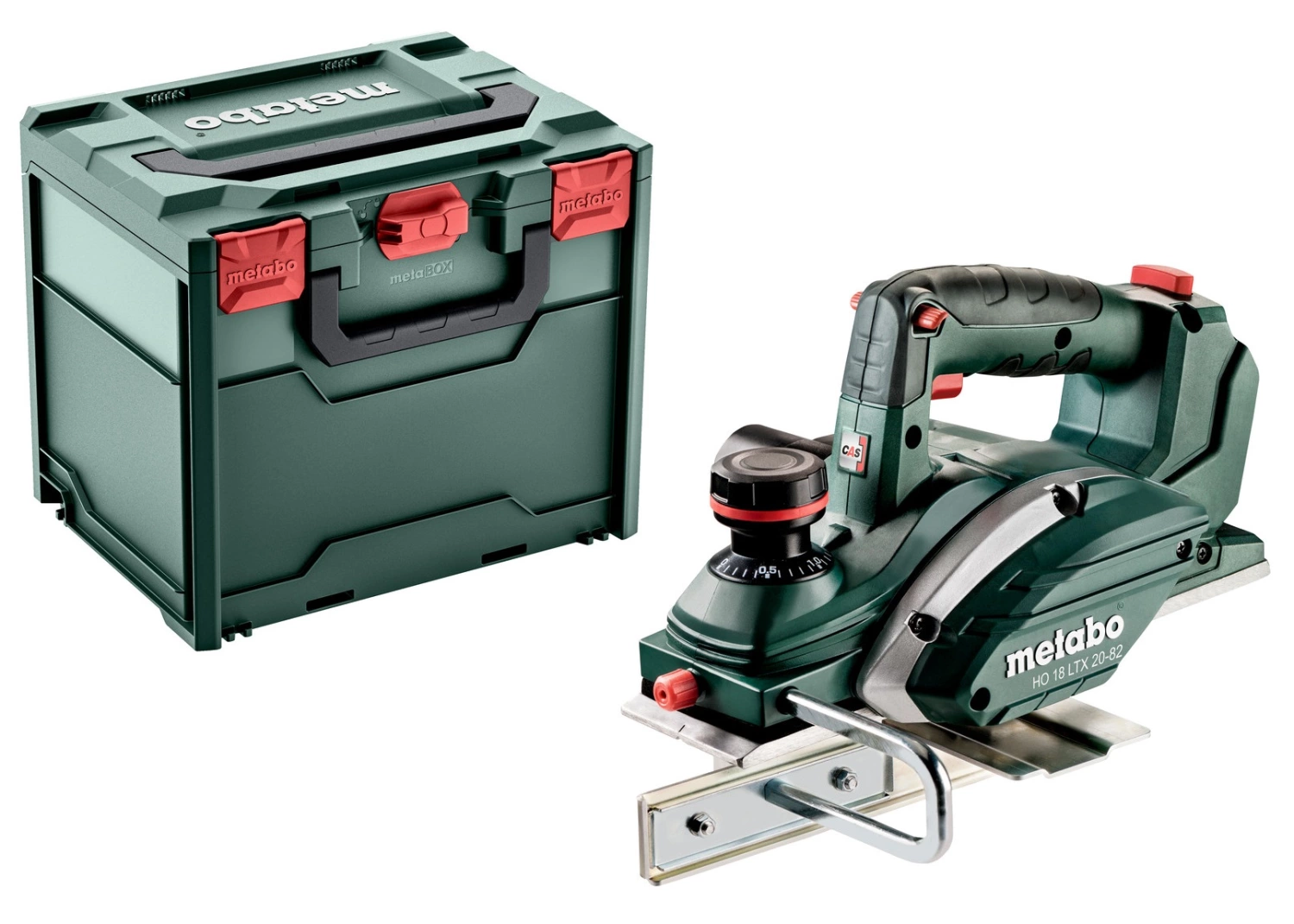 Metabo HO 18 LTX 20-82 18V Li-Ion accu schaafmachine body in MetaBox - 82mm - 2mm