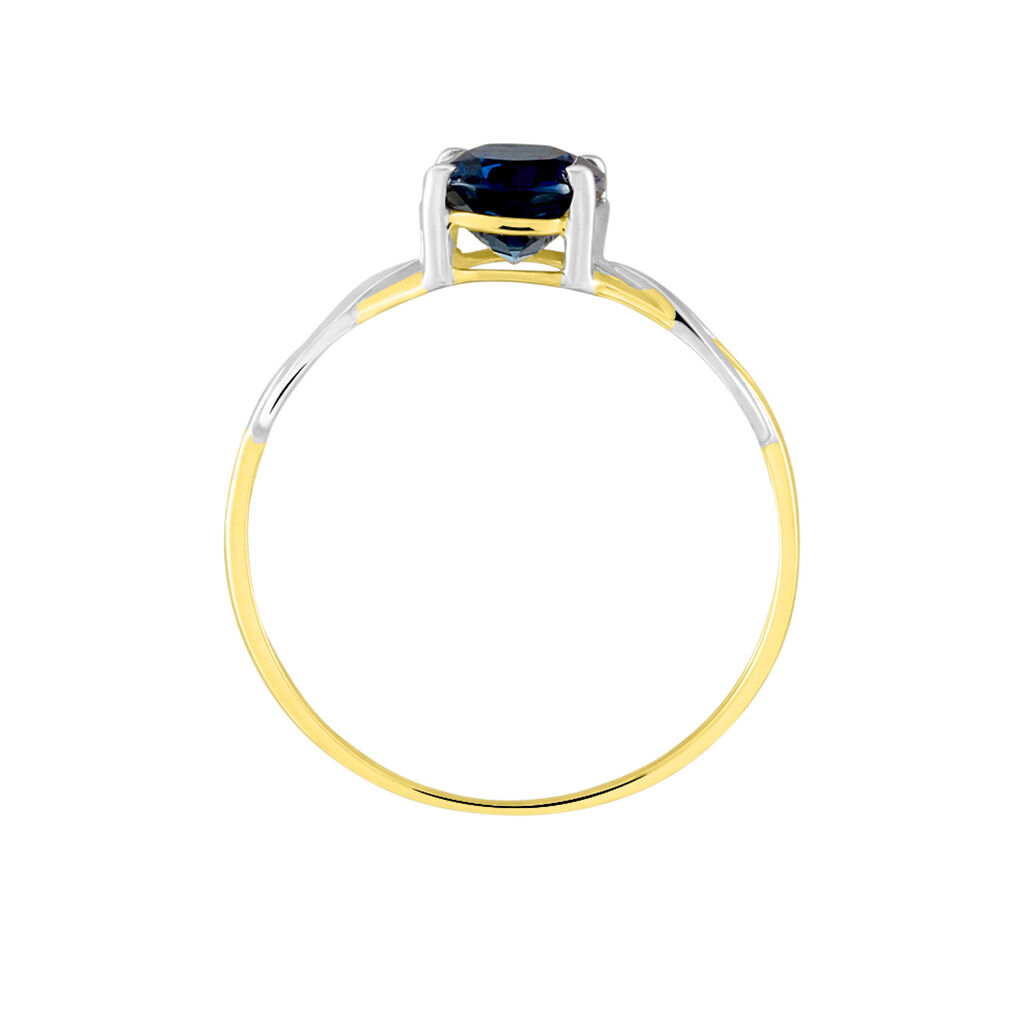 Bague Or Bicolore Bonnie Topaze