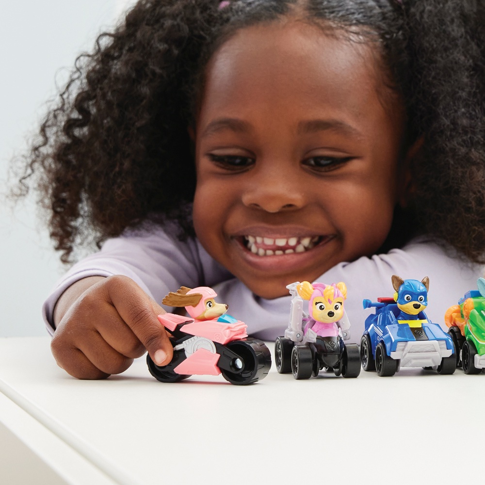 PAW Patrol: Das Mighty Movie Squad Rennwagen-Set