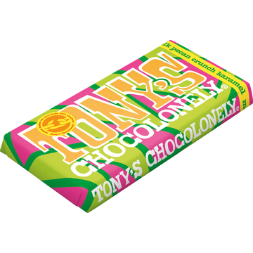 Tony's Chocolonely Melk Pecan Crunch Karamel 180 g