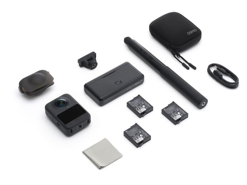 DJI Osmo 360 Adventure Combo Revolutionäre 8K 360° Kamera
