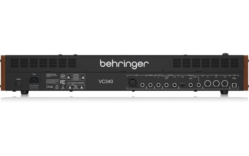 Synthesizer Vocoder VC340<br>Analoger Vocoder und String Ensemble Synthesizer