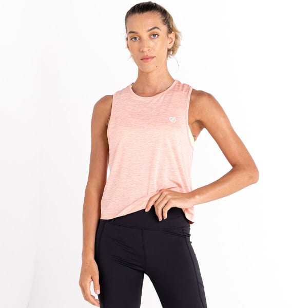 Débardeur trail DARE 2B MEDITATE CROP TOP APRICOT BLUSH MARL