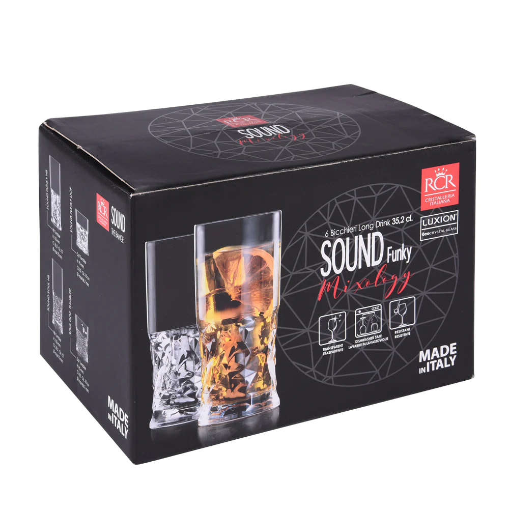 Gobelet forme haute Funky 35 cl (lot de 6) RCR