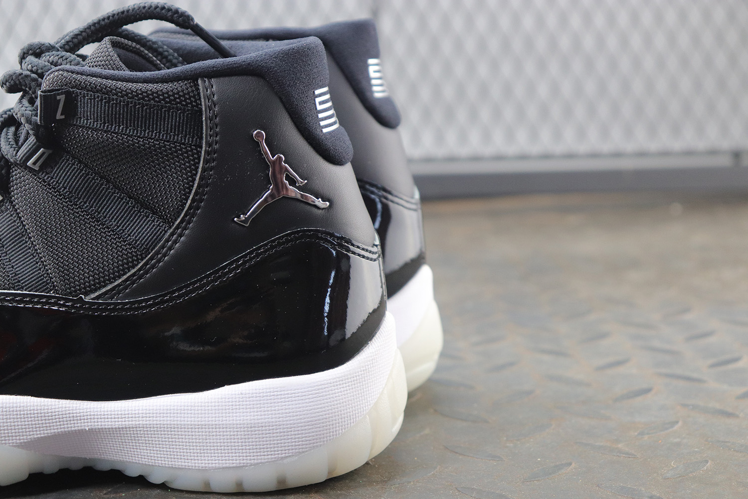 Jordan 11 Retro Black Clear/Jubilee