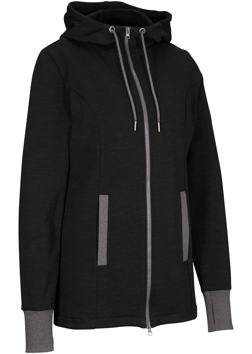 Veste sweat à capuche, manches longues