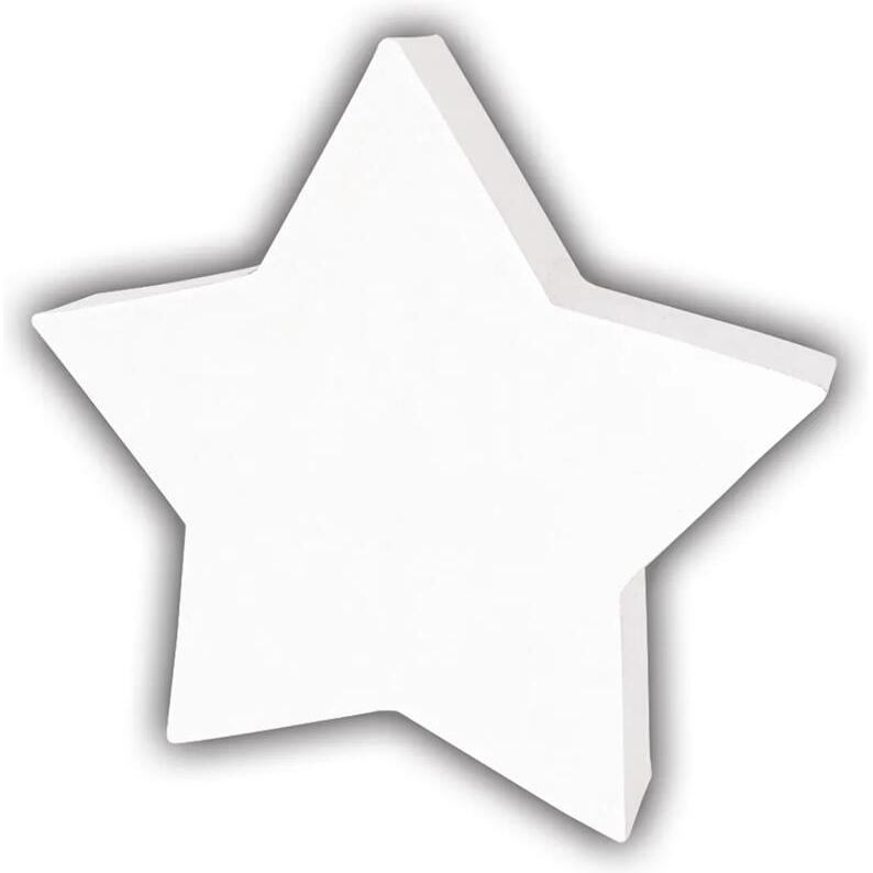 Etoile pleine 20,5cm - Blanc