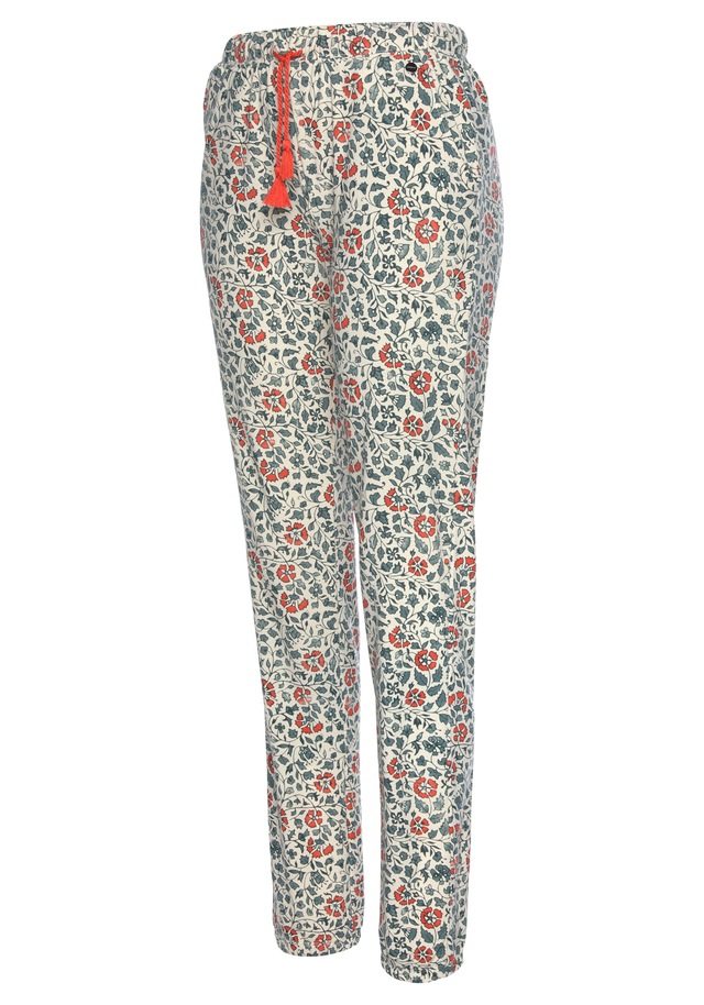 LASCANA Schlafhose  im Blumen Allover-Druck
