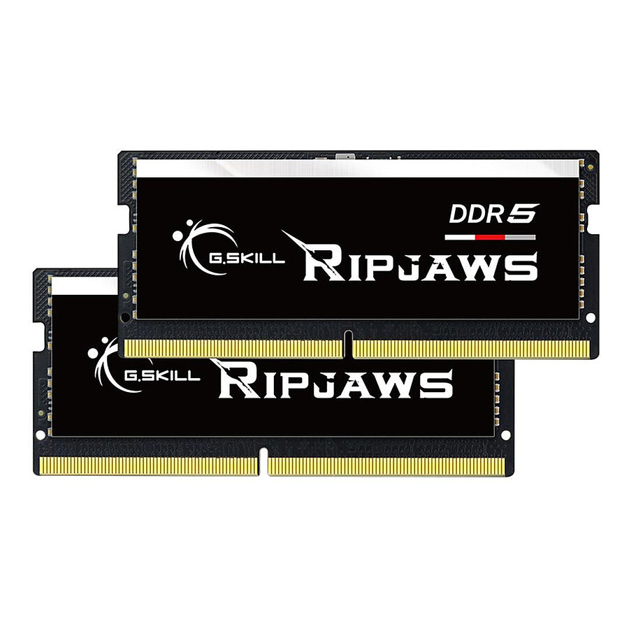 G.Skill Ripjaws SO-DIMM - 2 x 32 Go (64 Go) - DDR5 4800 MHz - CL40