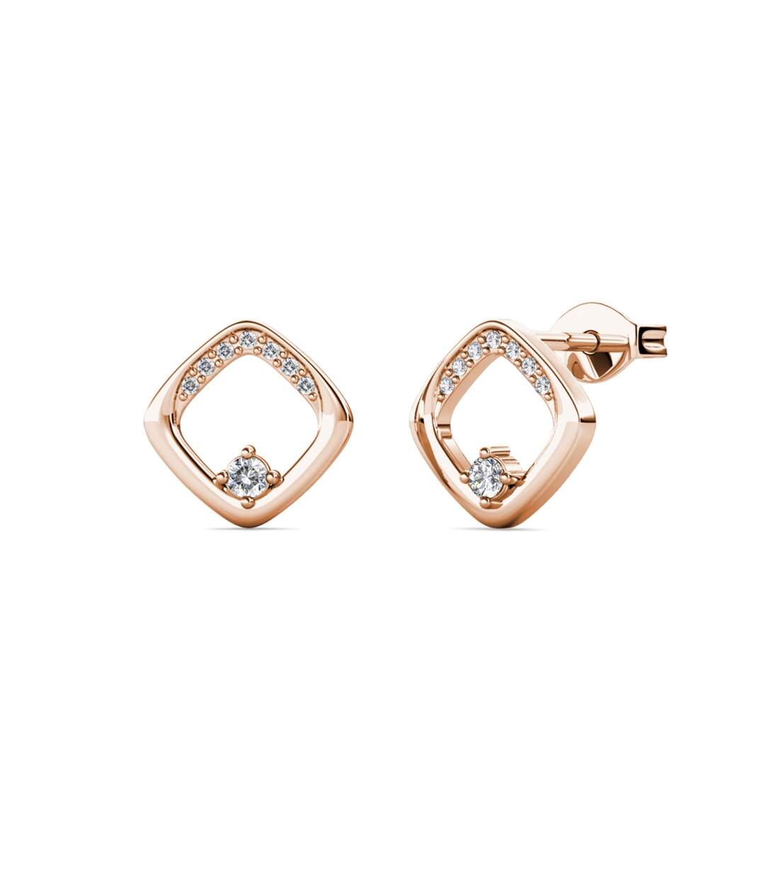Parures Adelise - Or Rosé et Cristal