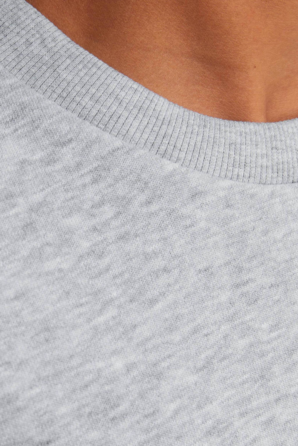 JACK & JONES sweater JJEBRADLEY grijs melange