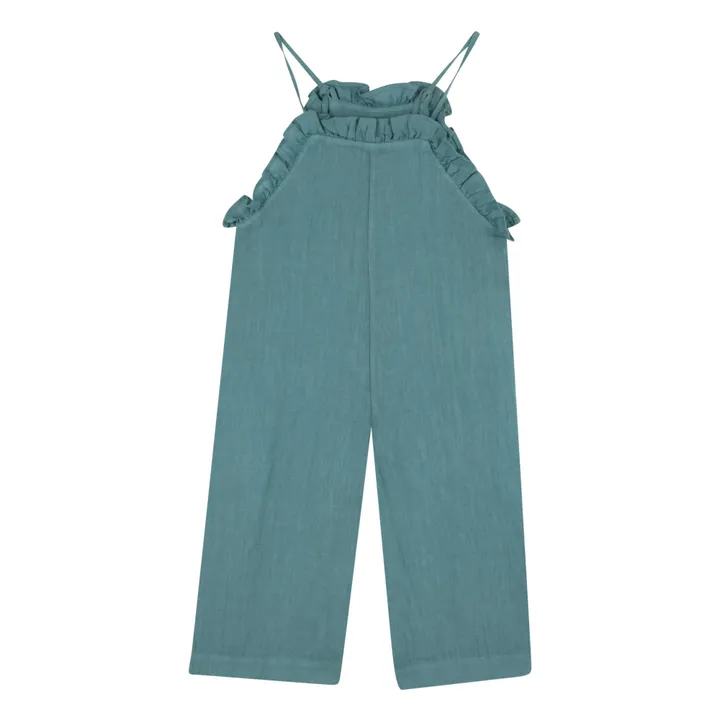Babe & Tess Combinaison Volants Sveva | Bleu