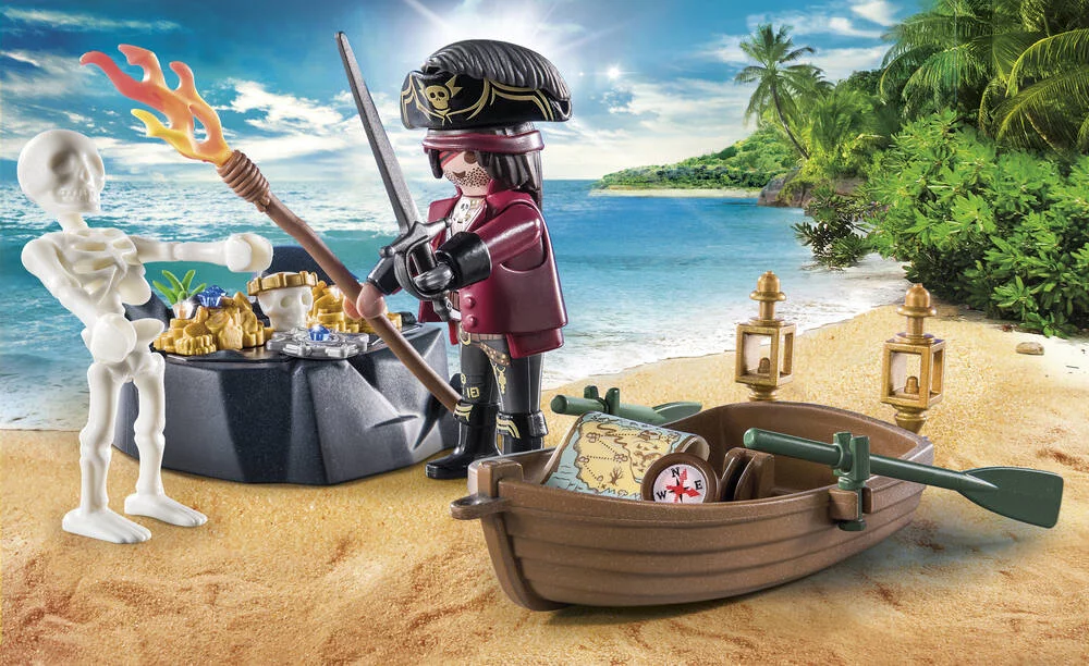 PIRATES - PIRATE ET BARQUE - 71254